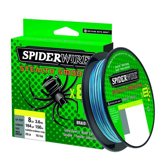 SPIDERWIRE STEALTH BRAID Size lbs 20 lbs